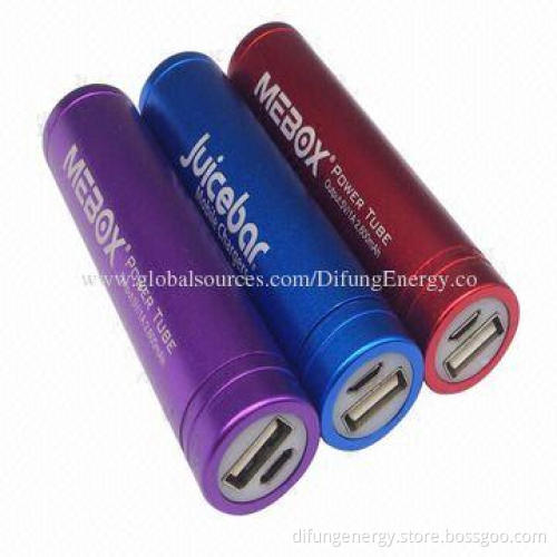 Definition Power Banks, Aluminum Housing OEM Laser Logo Tube Design
